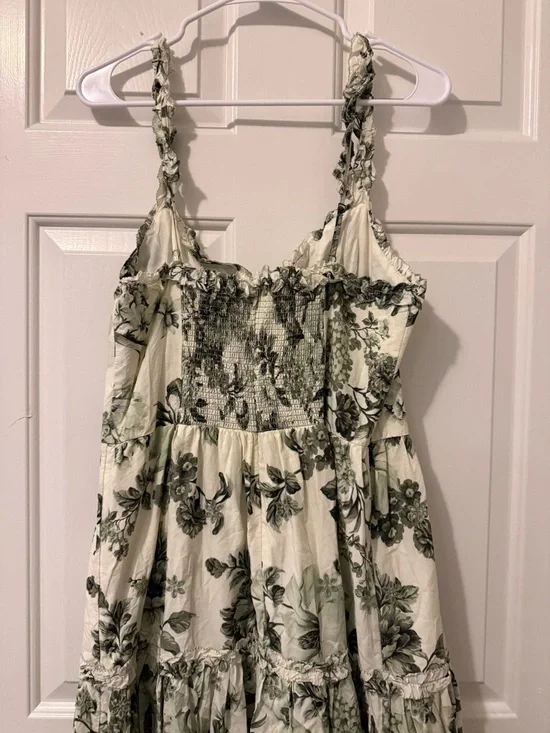 Anthropologie Sleeveless Sweetheart A-Line Midi Dress Size Large - Picture 9 of 11